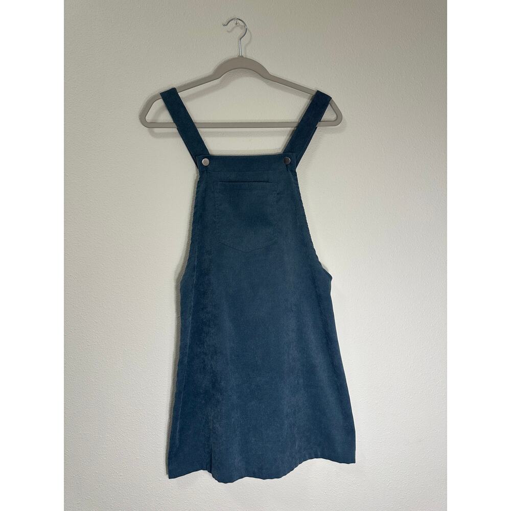 Blue Overalls Dress